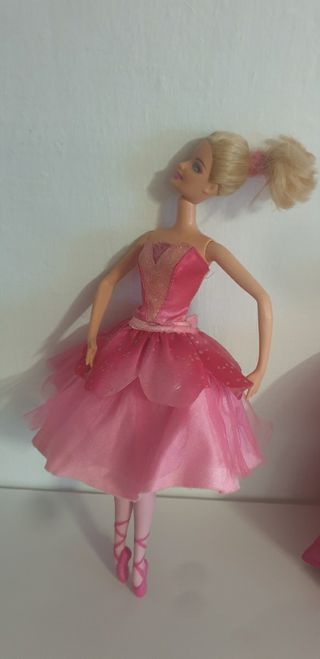 Bambola Barbie Ballerina rosa