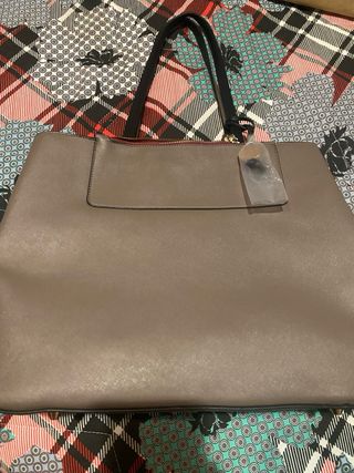 Borsa a spalla Carpisa grigia