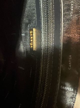 Borsa a spalla Carpisa grigia