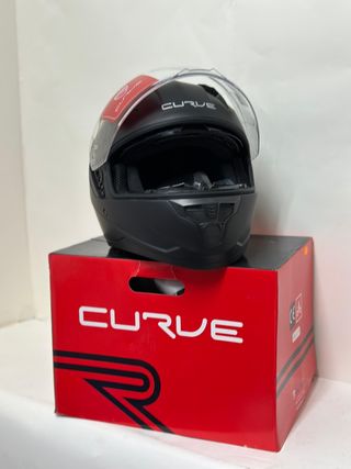 Casco Integral Moto Curve Negro