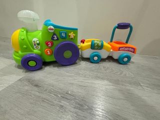 Tren Fisher-Price con remolque