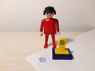 SOLO ENVÍOS Playmobil sello tampón cuño Papá Noel