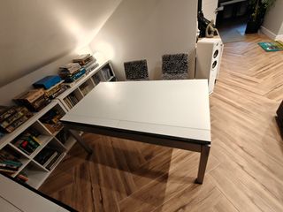 Mesa de trabajo / oficina STEELCASE blanca