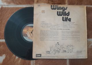 Disco vinilo Wings. Wild Life 1971