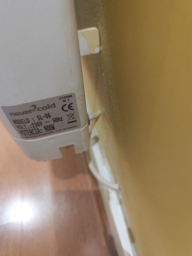 Radiador Eléctrico Nevercold Blanco