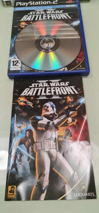 Star Wars Battlefront II PS2 PAL España