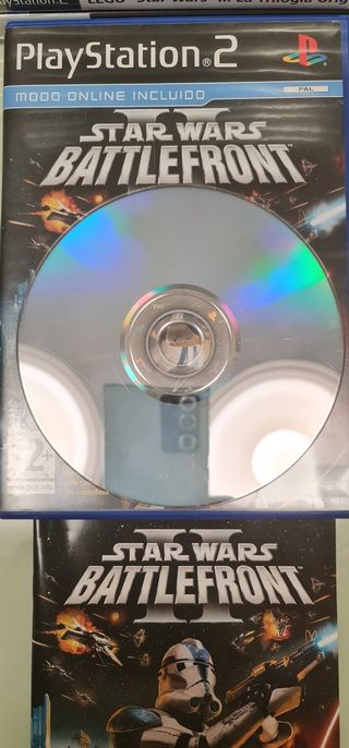 Star Wars Battlefront II PS2 PAL España
