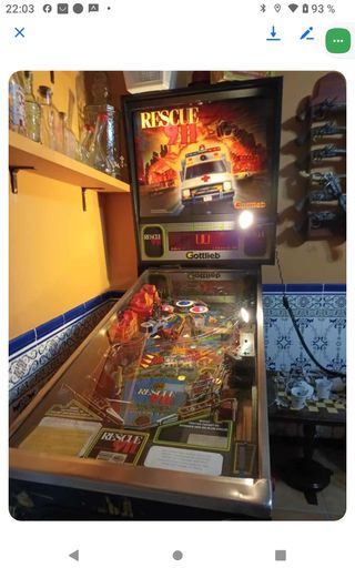 Máquina Pinball Rescue 911 Gottlieb