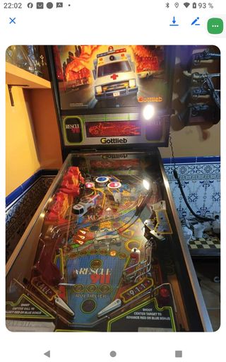 Máquina Pinball Rescue 911 Gottlieb