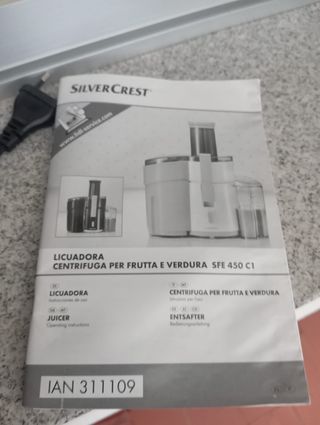 Licuadora Silver Crest Negra