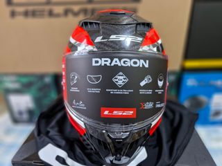 Casco integral Dragon Trax Rojo
