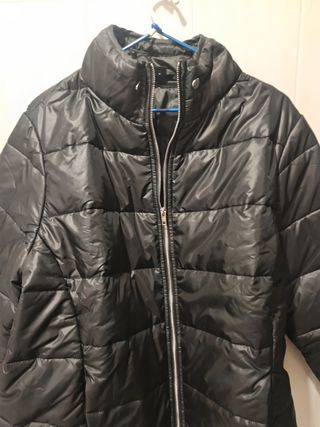 Chaqueta acolchada negra