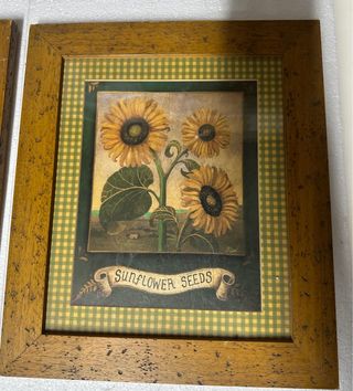 2 Cuadros de Girasoles