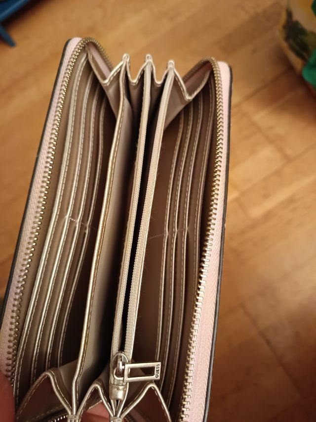 Portafoglio Guess Original rosa 20x10 cm