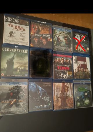 Películas Blu-ray y Blu-ray 3D A 7€ mínimo 3 pelis