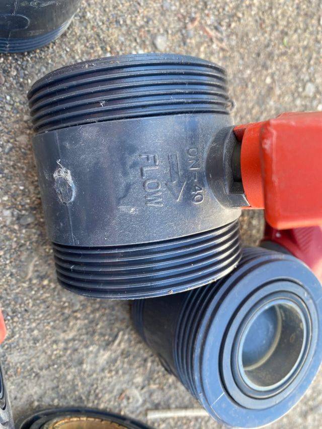 Lotes de grifos de plástico, llave esfera