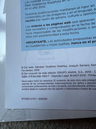 Lengua y Literatura 4. (Trimestres)