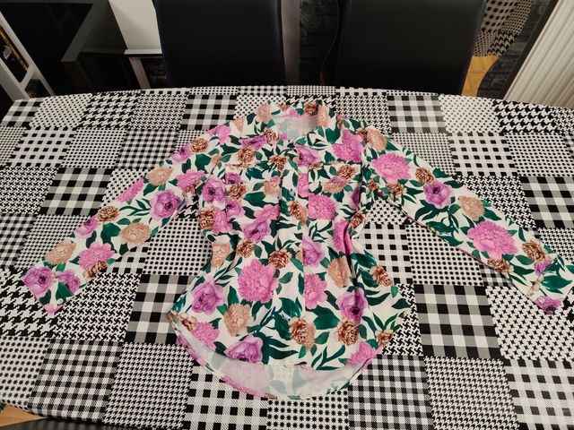 Blusa floral mujer talla 38