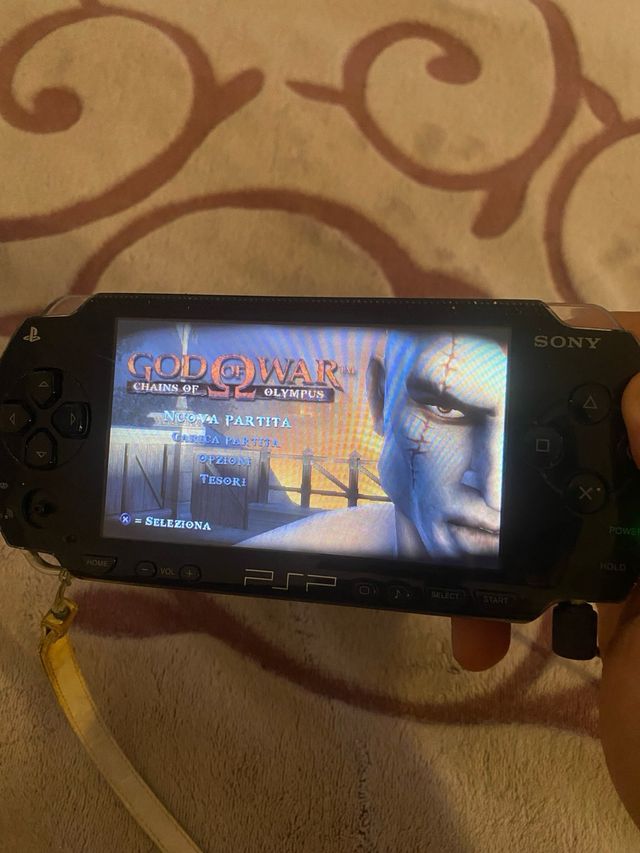 PSP 1004 Sony Nera + Caricatore