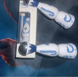 Set 5 bottiglie decorative Humo Azul