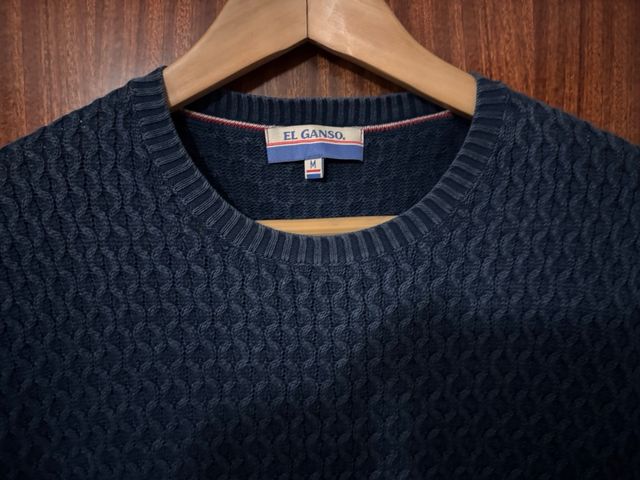 Jersey El Ganso azul envejecido