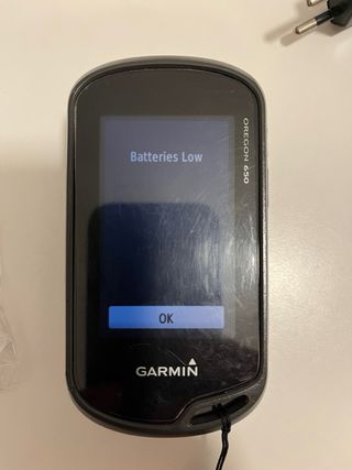 GPS Garmin Oregon 650 + Cámara + Cinta pecho.