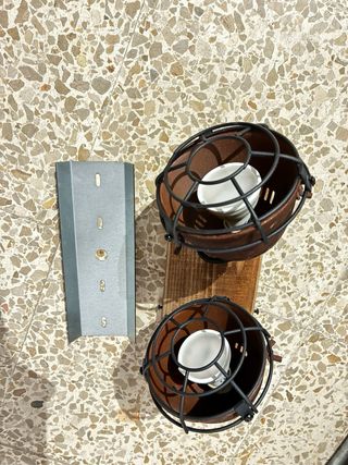 Lámpara de techo retro