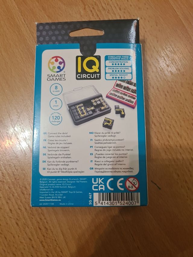 IQ Circuit Smart Games Juego de Lógica