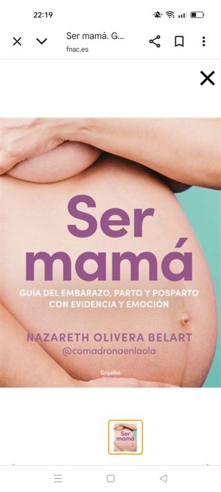 Libro Ser mamá. No acepto menos de 15 eu