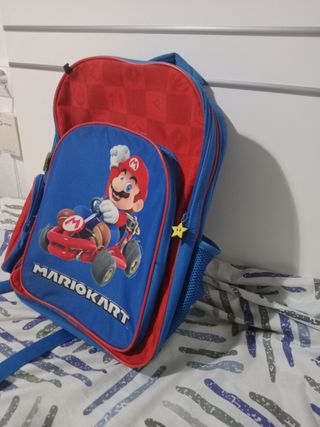Mochila Escolar Mario Kart