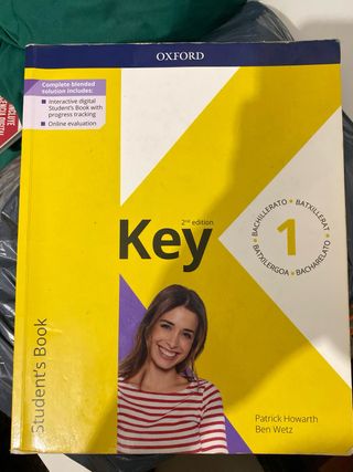 Key to Bachillerato 1. Student's Book. 2 Edition