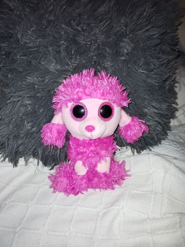 Peluche Perro Rosa Ty