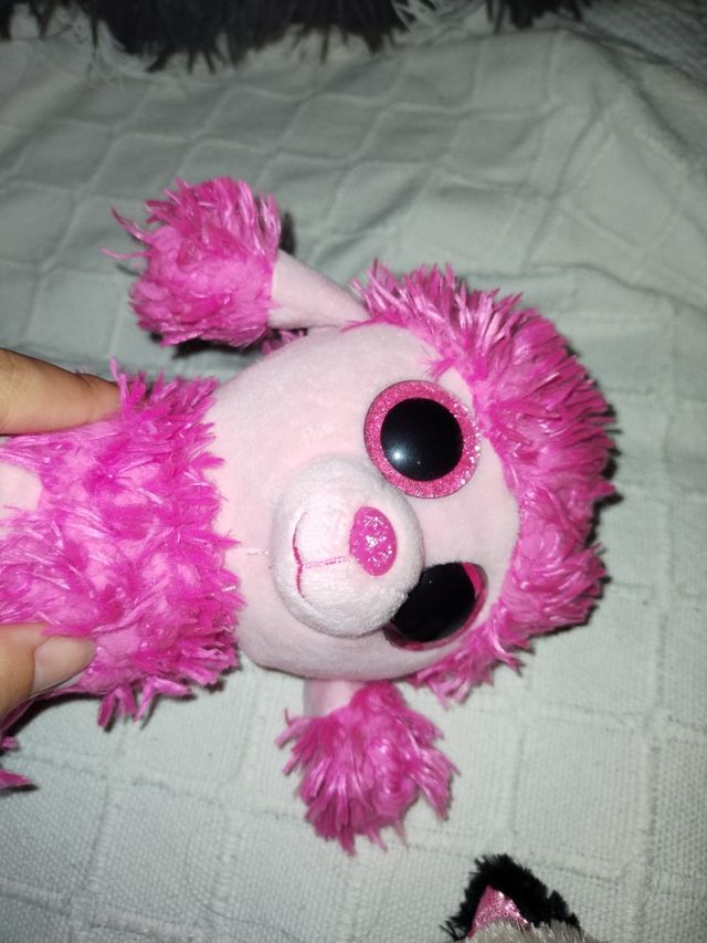 Peluche Perro Rosa Ty