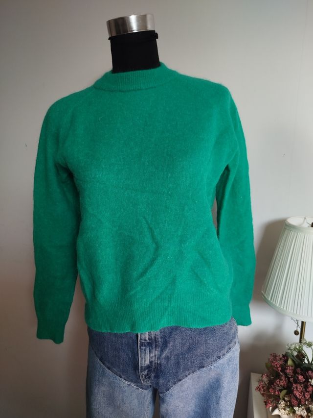 Jersey Zara Verde Talla S/M