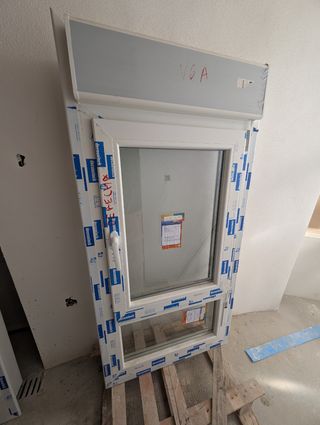 Ventanas PVC nuevas, varios tamaños