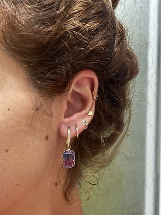 Pendientes colgantes degradado
