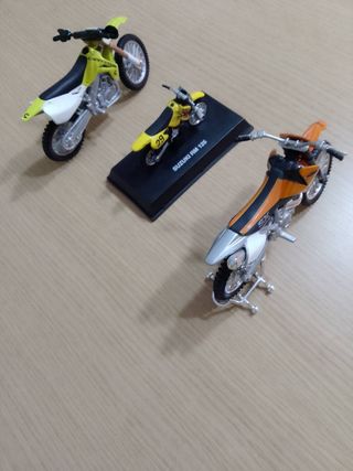 Lote 3 Motos MX KTM, Cannondale y Suzuki