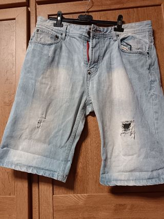 Bermudas vaqueras caballero