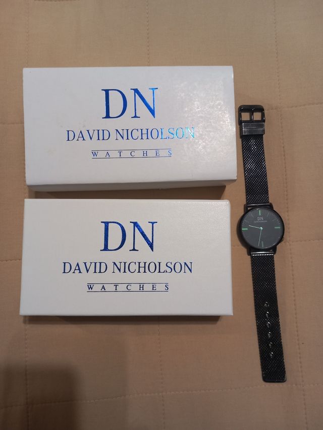 Orologio Uomo David Nicholson Nero