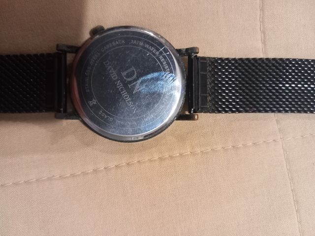 Orologio Uomo David Nicholson Nero