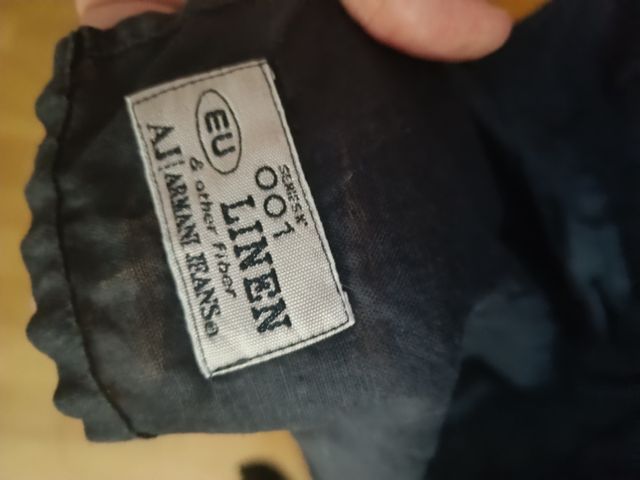 Camisa Armani Jeans Azul marino