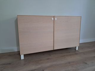 Mueble TV IKEA Bestå Beige/Blanco