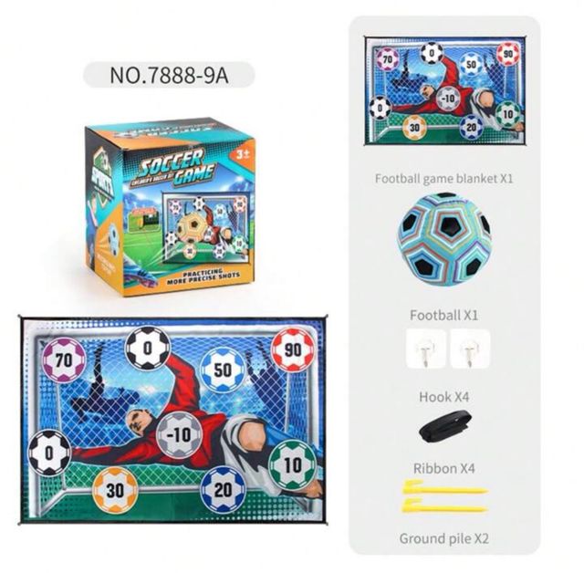 Set Gioco Tiro al Bersaglio Calcio Bambini