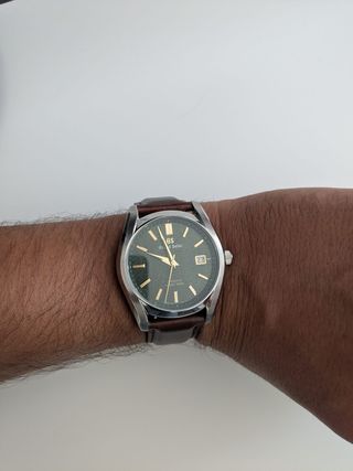 Grand Seiko Relógio Automático Verde