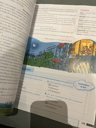 libro lengua 1 y 3 trimestre 6 primaria Anaya 