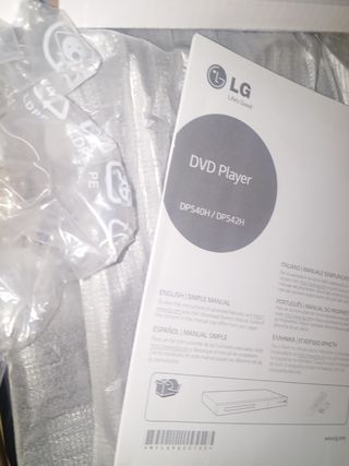 Reproductor DVD LG DP542H Full HD USB