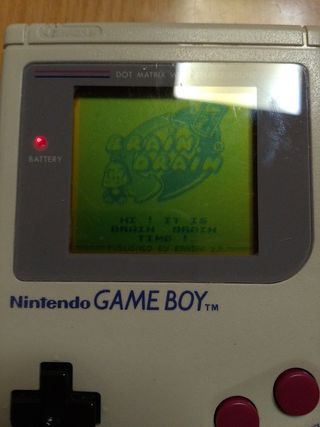 Juego Brain Drain Game boy