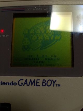 Juego Brain Drain Game boy