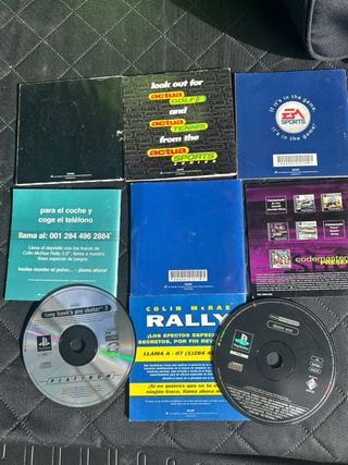 Manuales y juegos PS1 (PlayStation)