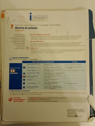 Libro Storia in Azione Il Medioevo Zanichelli
